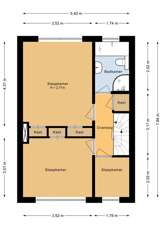 mediumsize floorplan